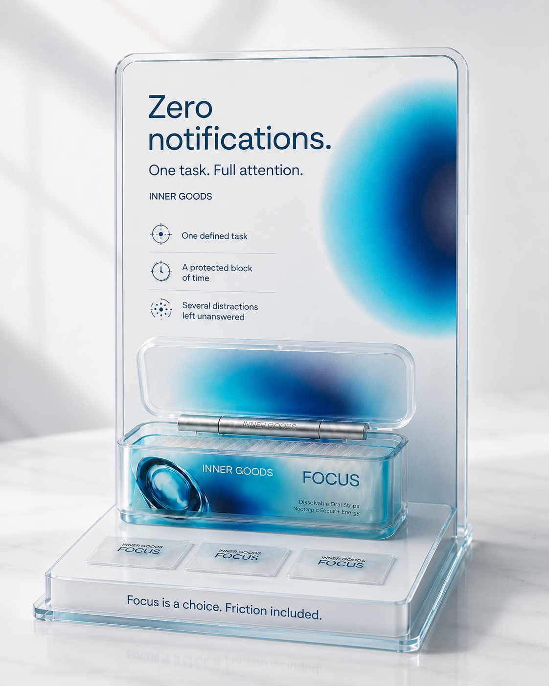 Focus: retail stand